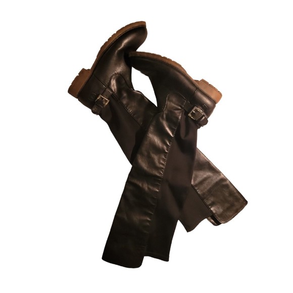 Dirty Laundry Womens Flat Heel Over Knee Boots sz 8 style Ready To Go - Picture 6 of 8